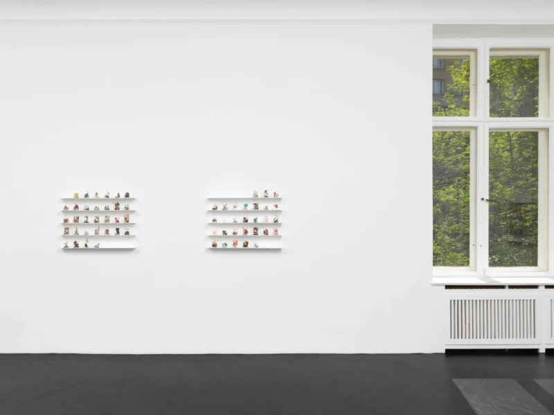 Installation shot from Yuji Agematsu: Zip: 01-01-2024 - 12-31-2024, @ Galerie Buchholz