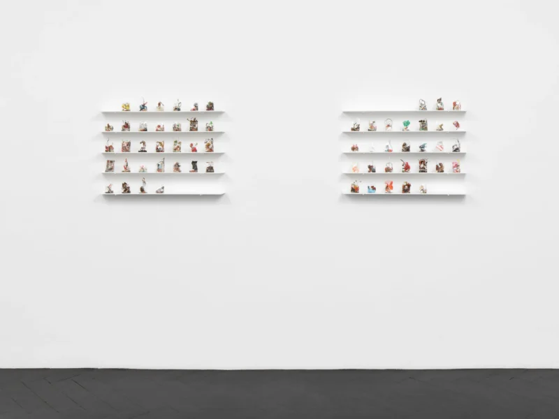 Installation shot from Yuji Agematsu: Zip: 01-01-2024 - 12-31-2024, @ Galerie Buchholz
