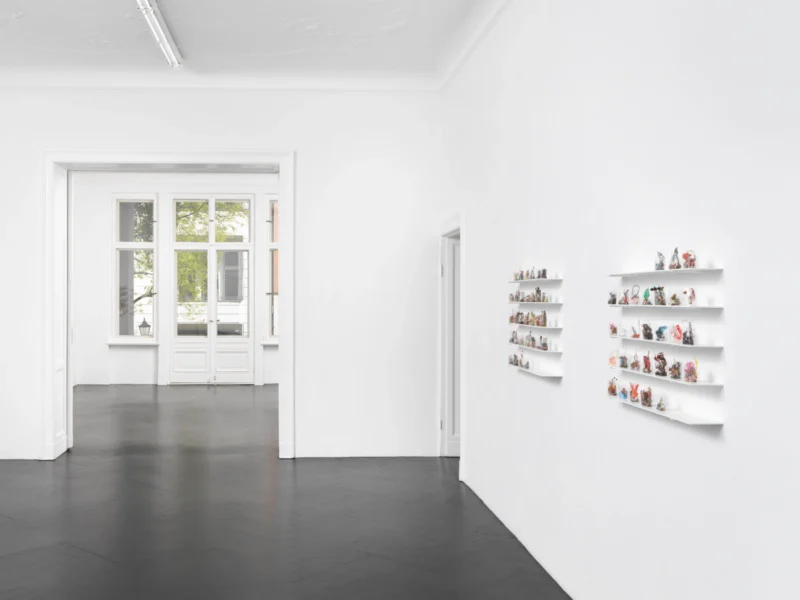 Installation shot from Yuji Agematsu: Zip: 01-01-2024 - 12-31-2024, @ Galerie Buchholz