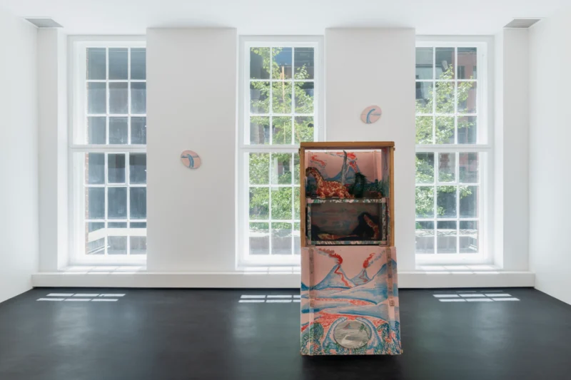 Installation shot from Paul Thek, @ Galerie Buchholz