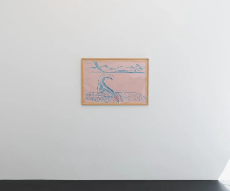 Installation shot from Paul Thek, @ Galerie Buchholz