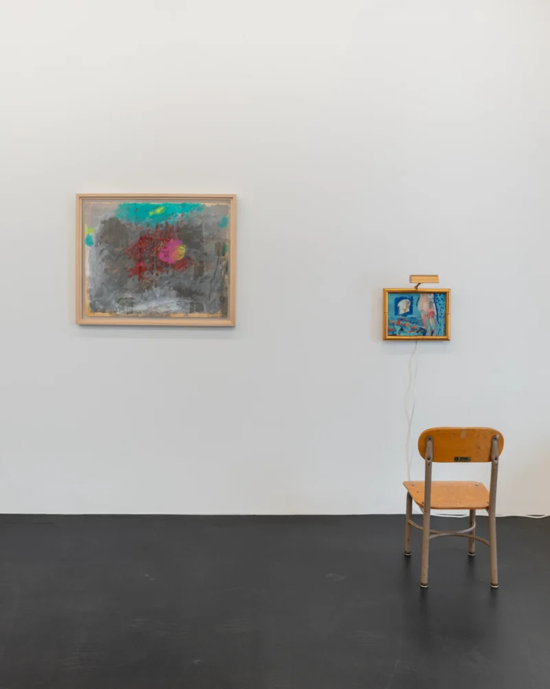 Installation shot from Paul Thek, @ Galerie Buchholz