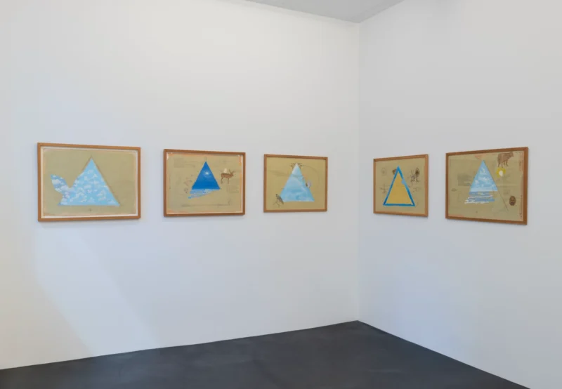 Installation shot from Paul Thek, @ Galerie Buchholz