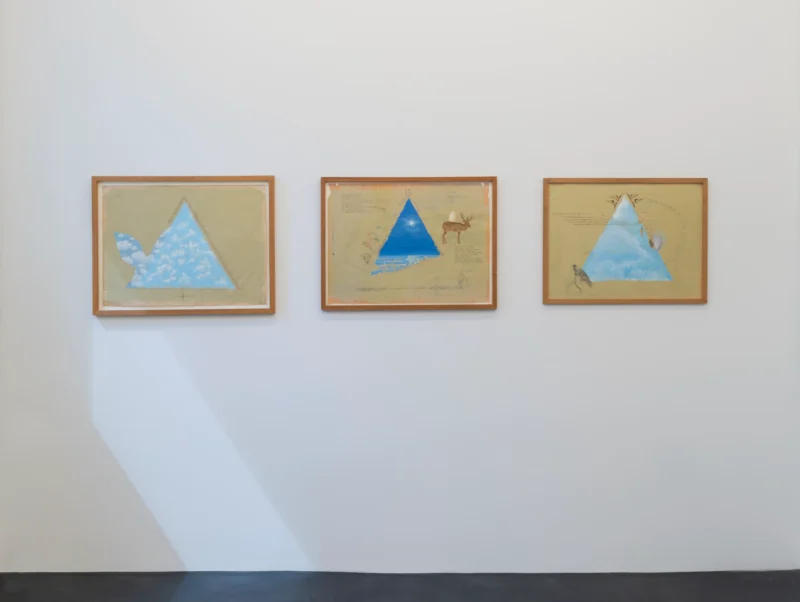 Installation shot from Paul Thek, @ Galerie Buchholz