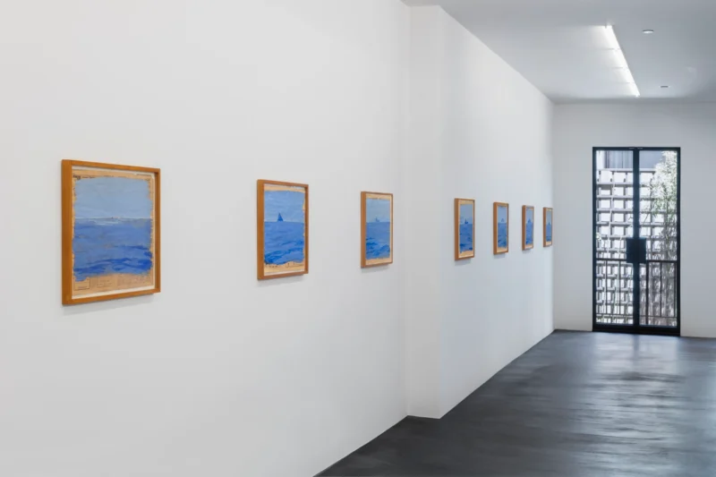 Installation shot from Paul Thek, @ Galerie Buchholz