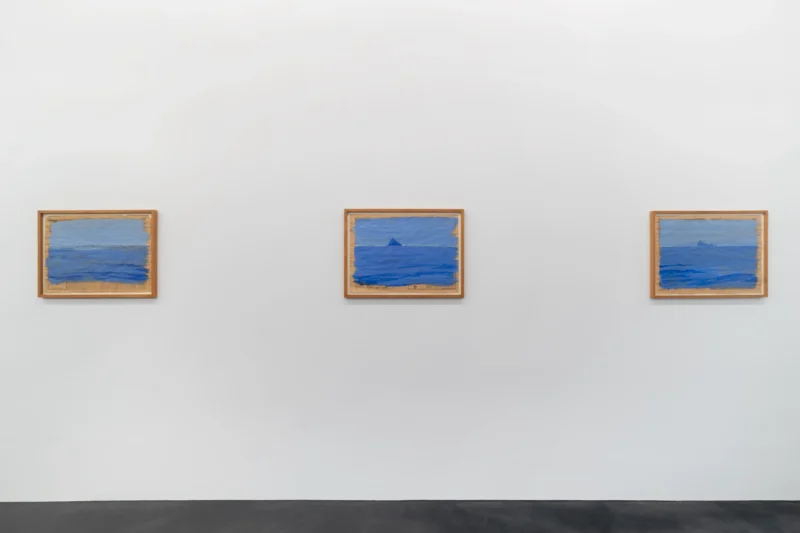 Installation shot from Paul Thek, @ Galerie Buchholz