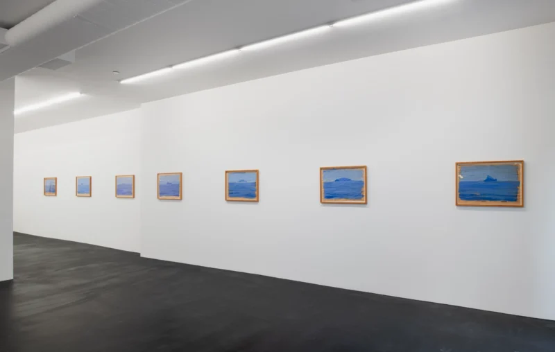 Installation shot from Paul Thek, @ Galerie Buchholz