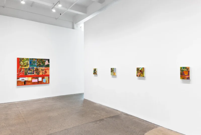 Installation shot from Lucia Laguna: Apenas meus cabelos são brancos [Only my hair is white], @ Galerie Lelong