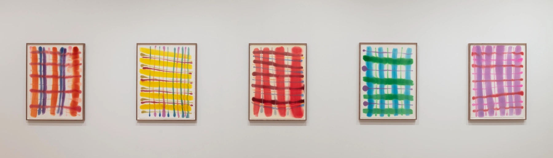 Image for our show of the day, Grace Weaver: Plaids, at Galerie Max Hetzler