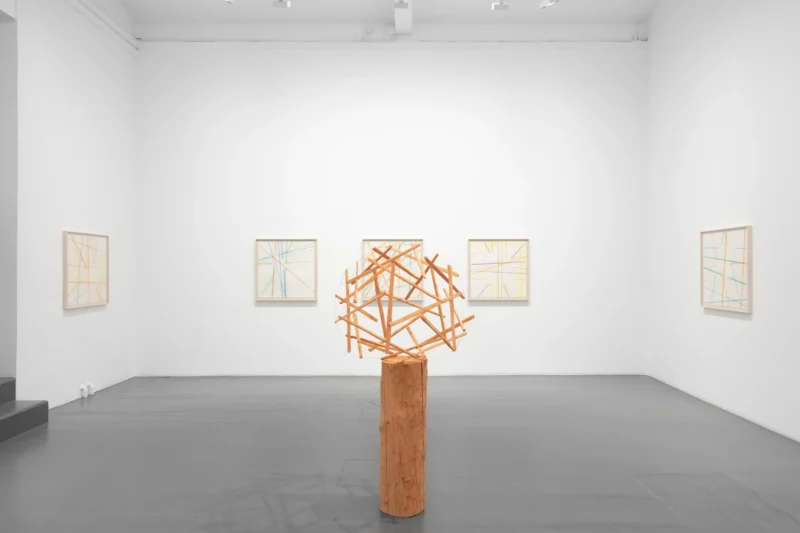 Installation shot from Bella Rune: Planet, @ Galleri Magnus Karlsson