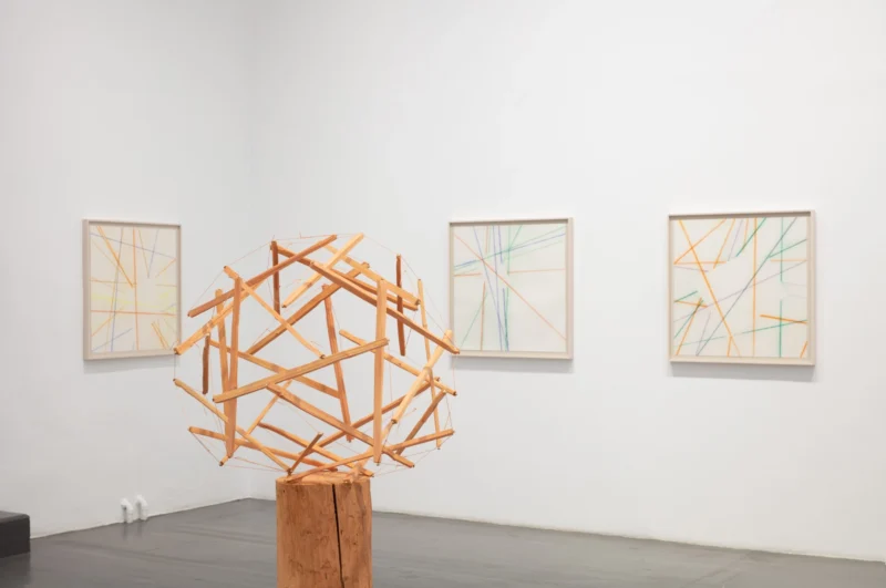 Installation shot from Bella Rune: Planet, @ Galleri Magnus Karlsson