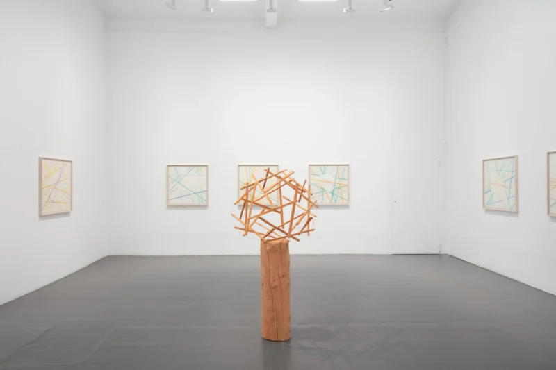 Installation shot from Bella Rune: Planet, @ Galleri Magnus Karlsson