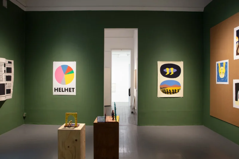 Installation shot from Lisa Jonasson: Second Breath, @ Galleri Magnus Karlsson