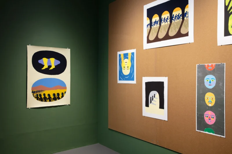 Installation shot from Lisa Jonasson: Second Breath, @ Galleri Magnus Karlsson