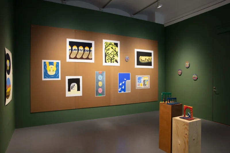 Installation shot from Lisa Jonasson: Second Breath, @ Galleri Magnus Karlsson