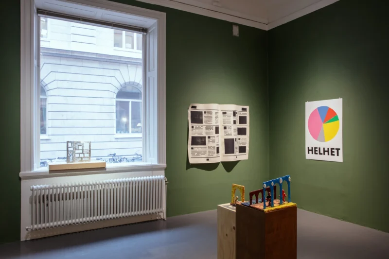 Installation shot from Lisa Jonasson: Second Breath, @ Galleri Magnus Karlsson