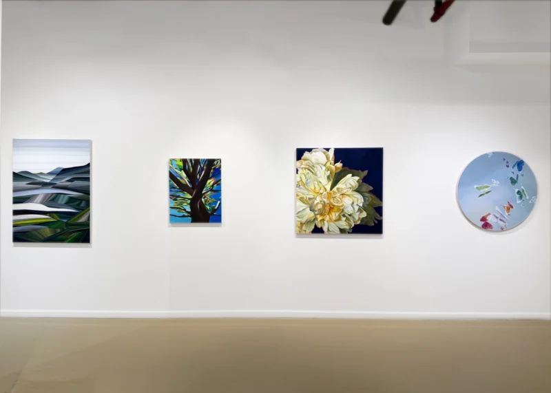 Installation shot from Carin/Rebecca, @ Gallery Henoch