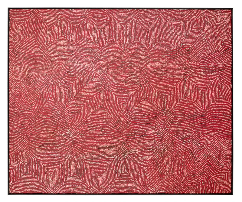 George Ward Tjungurrayi, Untitled - Kaakurutintjinya (Lake McDonald), 2003