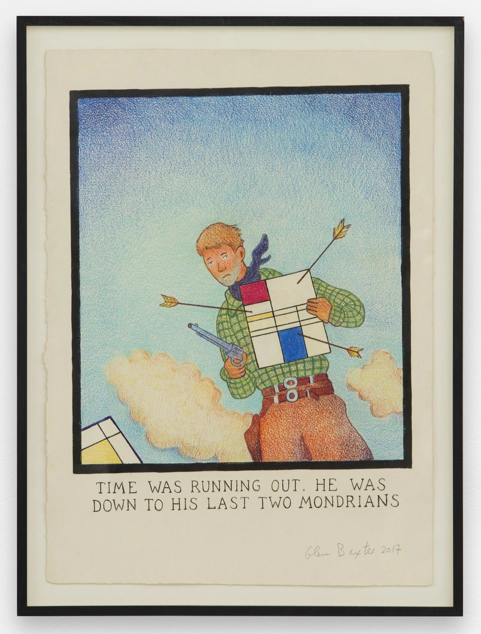 Image for Glen Baxter: The Response from the Parisian Art Critics is Swift and Decisive, at Semiose