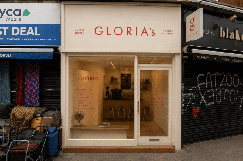 Installation shot from Gloria’s, @ Harlesden High Street