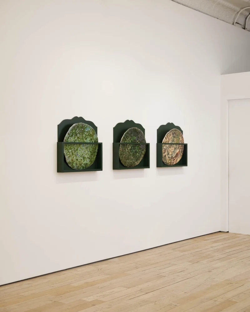 Installation shot from Marit Tingleff: Into the Green, @ HB381