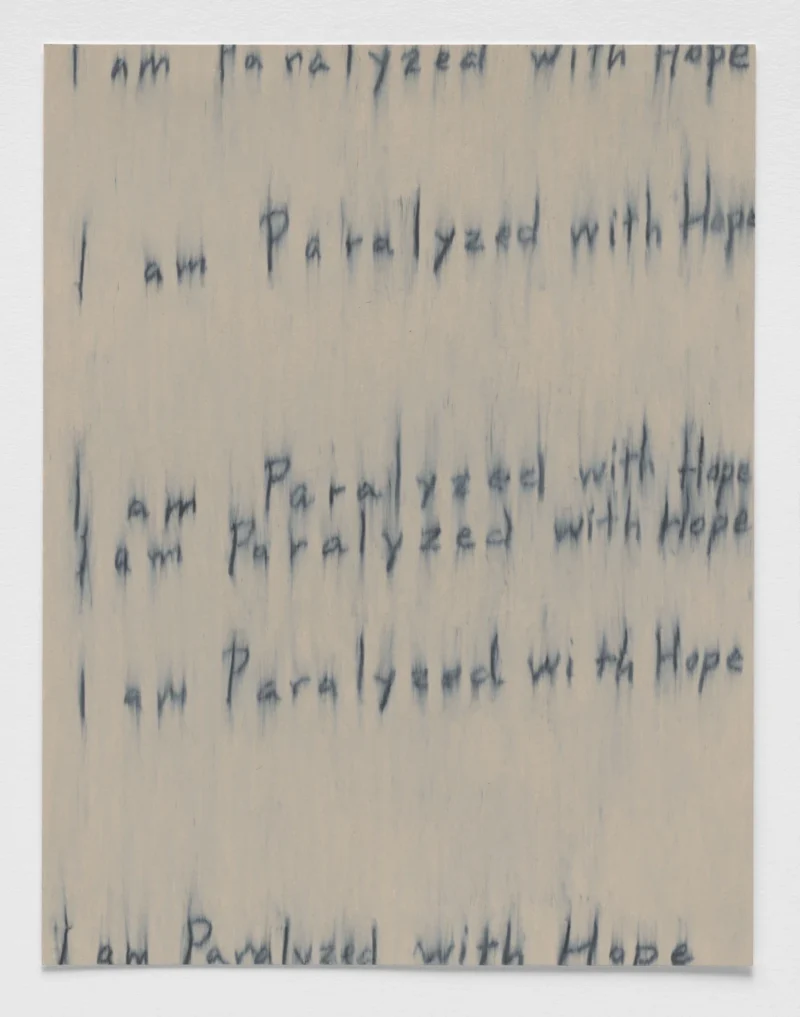 Roni Horn, Seizure of Hope (40), 2025