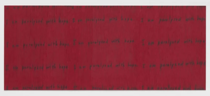 Roni Horn, Seizure of Hope (78), 2025