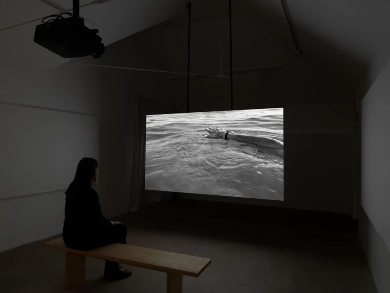 Installation shot from Angel Otero: Agua Salada, @ Hauser & Wirth