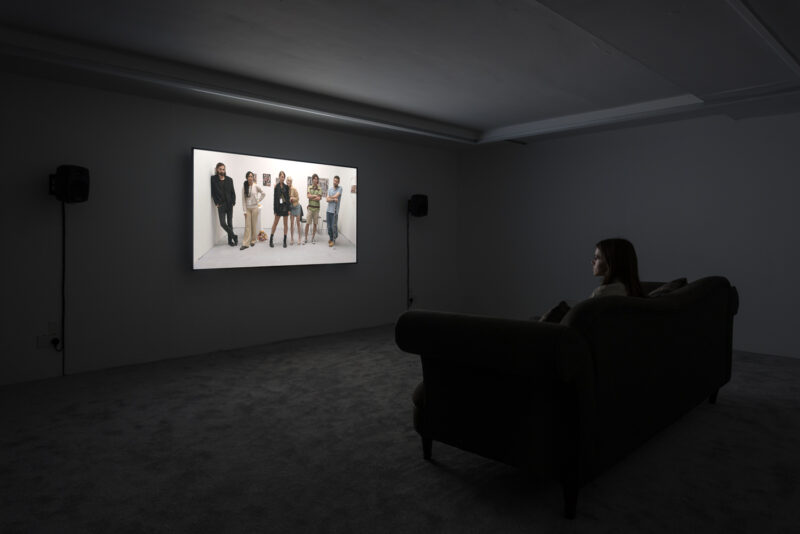 Installation shot from Genuine Fake Premium Economy, @ Institute of Contemporary Arts (ICA)