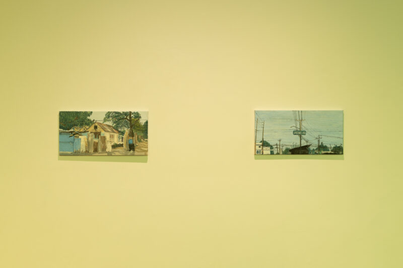 Installation shot from Ain Bailey: The Jamaica Project, @ Camden Art Centre