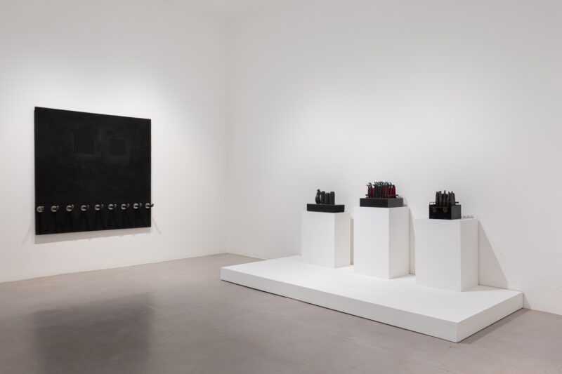 Installation shot from Donald Locke: Resistant Forms, @ Camden Art Centre