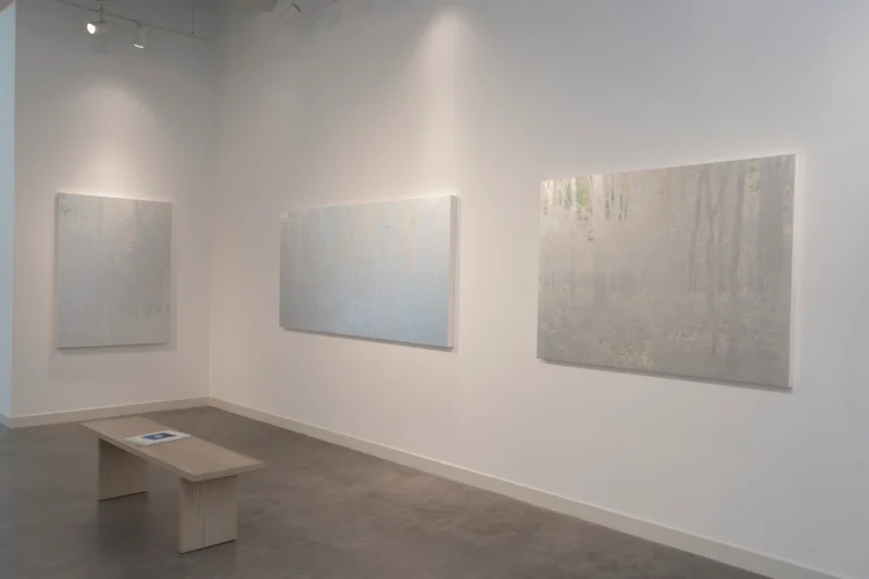 Installation shot from Masayoshi Nojo: Hone Intuition, @ JD Malat Gallery
