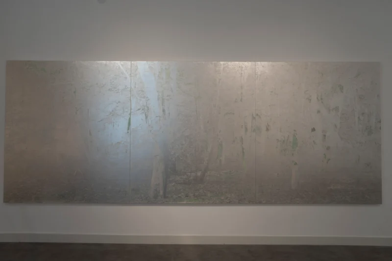 Installation shot from Masayoshi Nojo: Hone Intuition, @ JD Malat Gallery