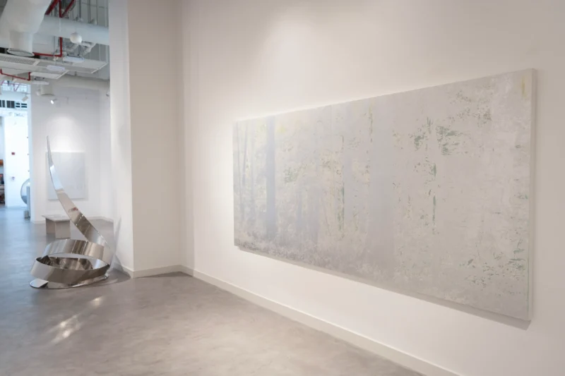 Installation shot from Masayoshi Nojo: Hone Intuition, @ JD Malat Gallery