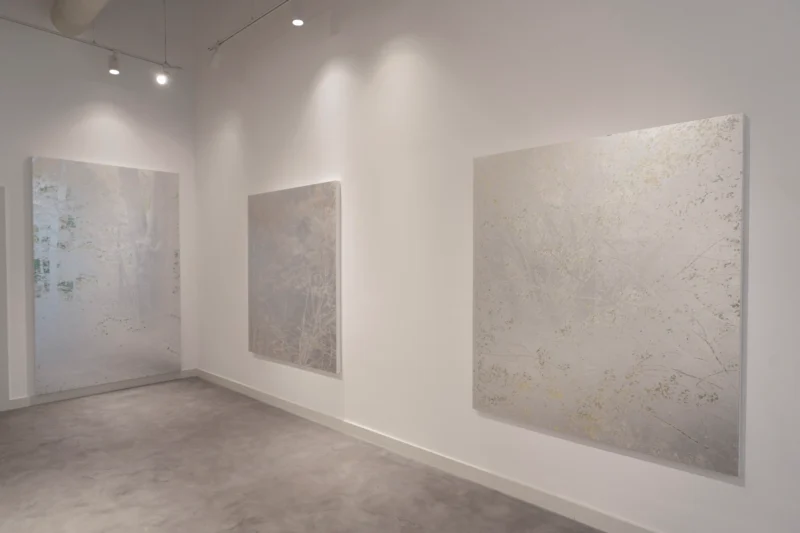 Installation shot from Masayoshi Nojo: Hone Intuition, @ JD Malat Gallery