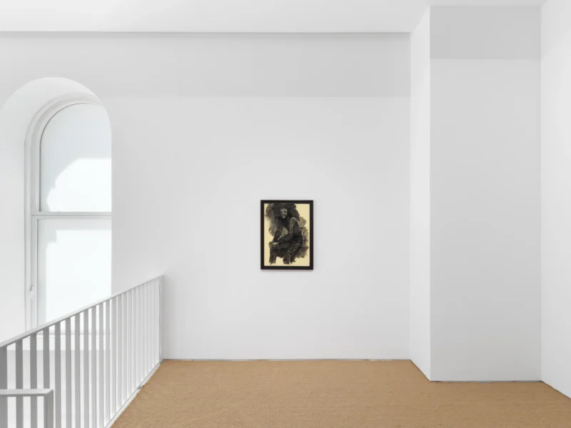 Installation shot from Lynette Yiadom-Boakye: Many A Moonlit Caveat, @ Jack Shainman Gallery