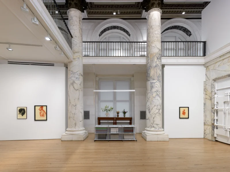 Installation shot from Lynette Yiadom-Boakye: Many A Moonlit Caveat, @ Jack Shainman Gallery