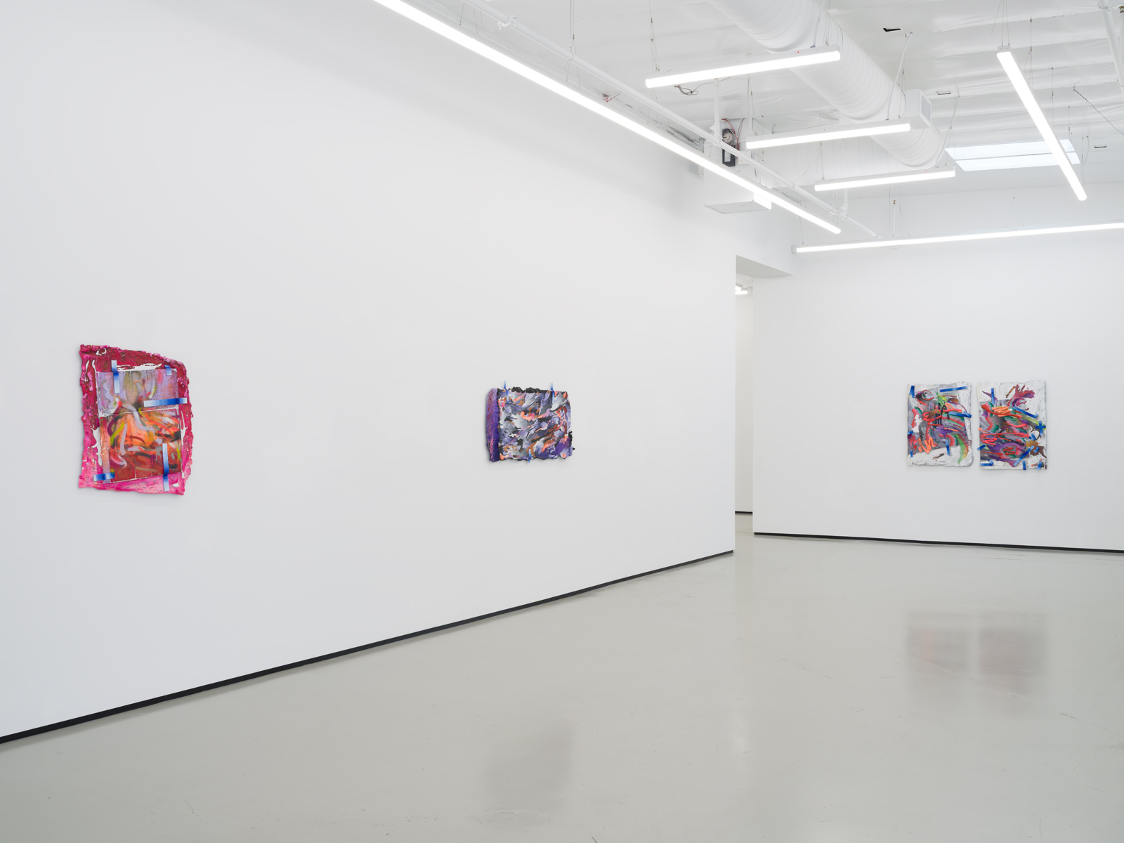 Image for Katy Cowan: Tape Drifts and Figures Reach, at Philip Martin Gallery