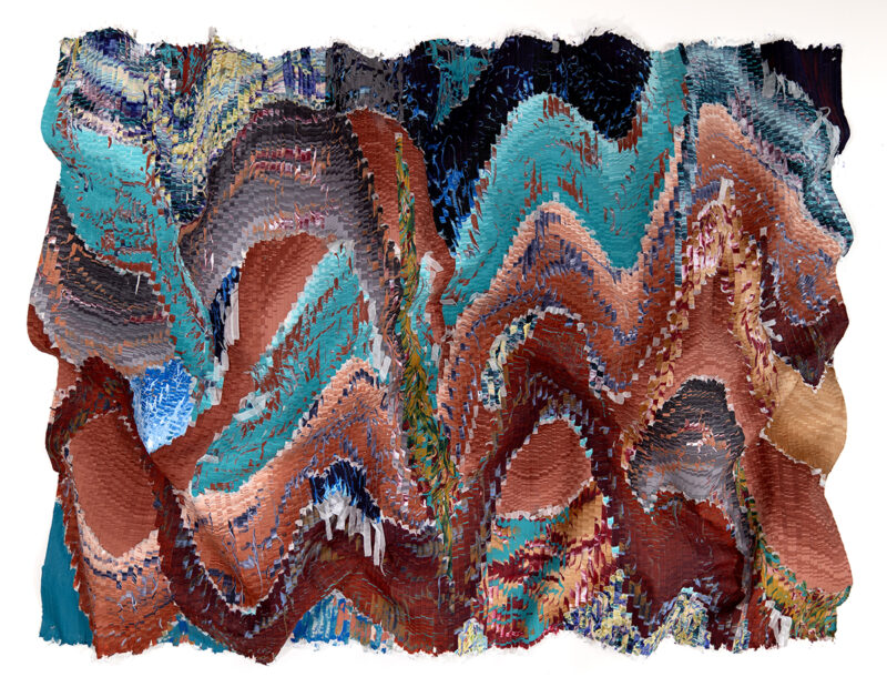 Unknown artist, Eruption Series No. 45, 2024
