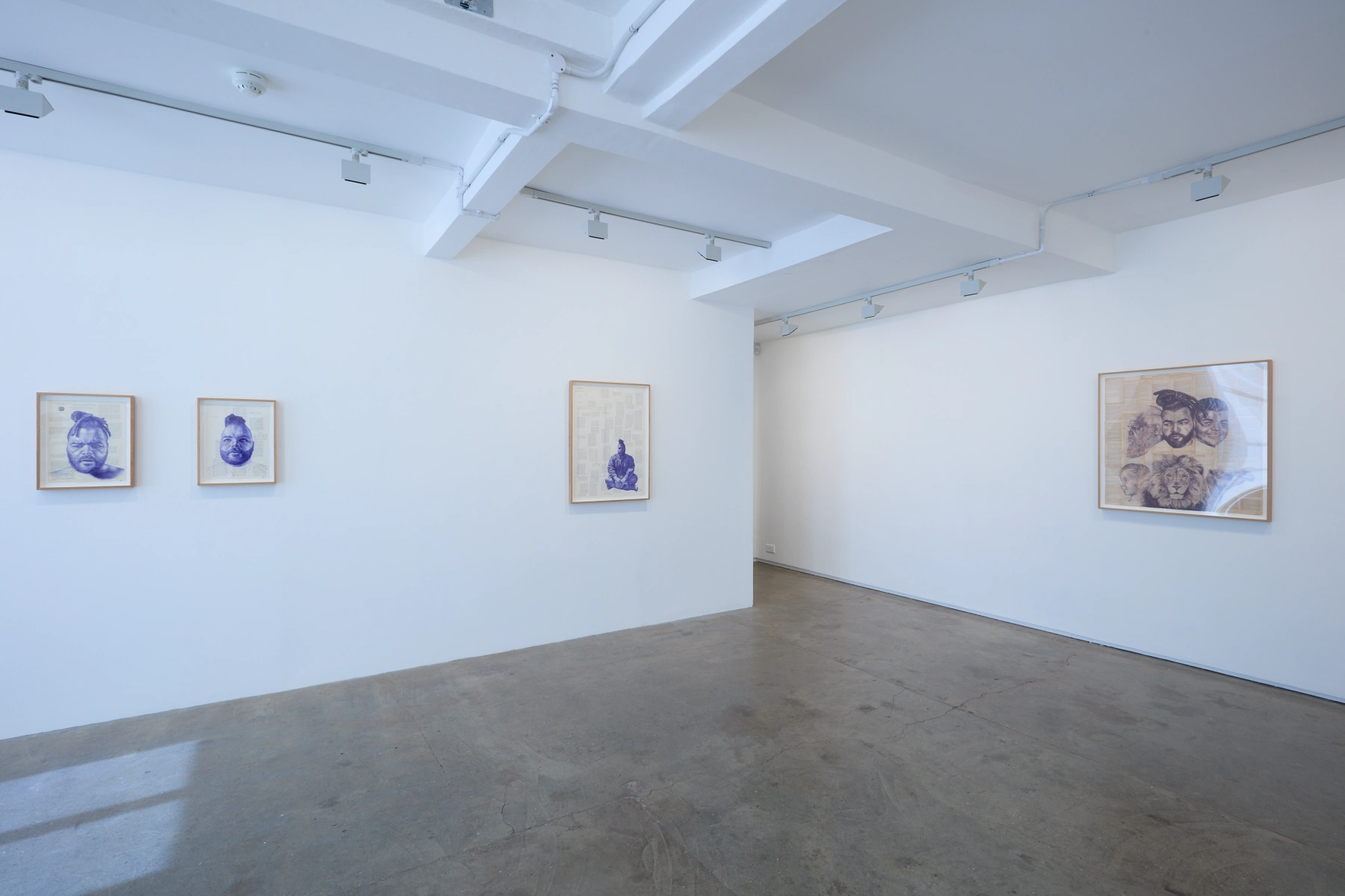 Image for Habib Hajallie: Black & Blue, at Larkin Durey