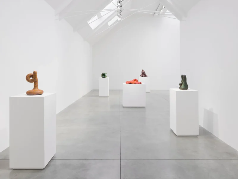 Installation shot from Ken Price, @ Lisson Gallery