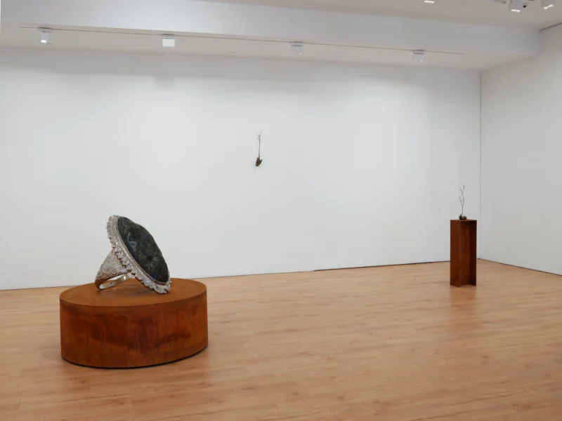 Installation shot from Kelly Akashi: Heirloom, @ Lisson Gallery