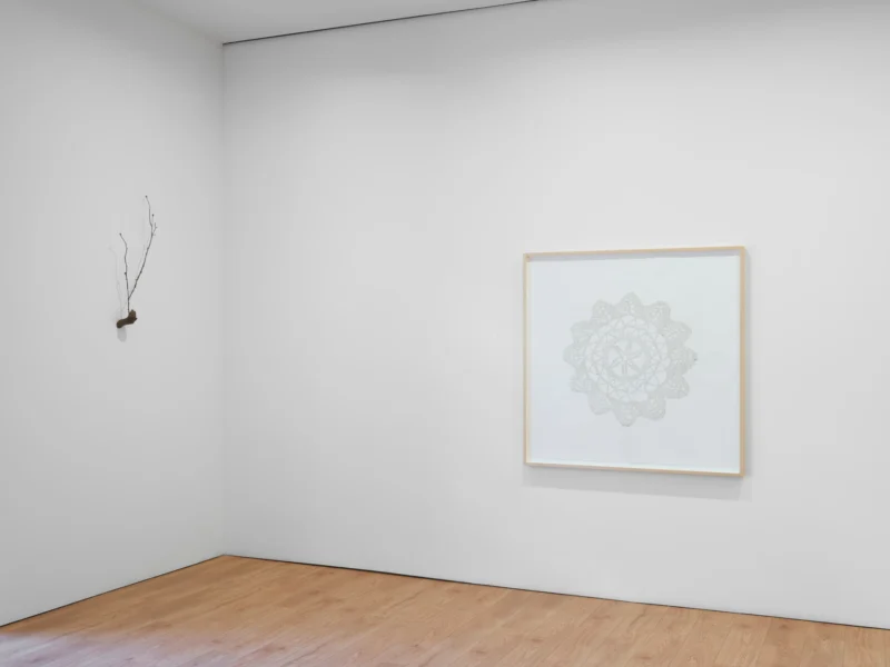 Installation shot from Kelly Akashi: Heirloom, @ Lisson Gallery