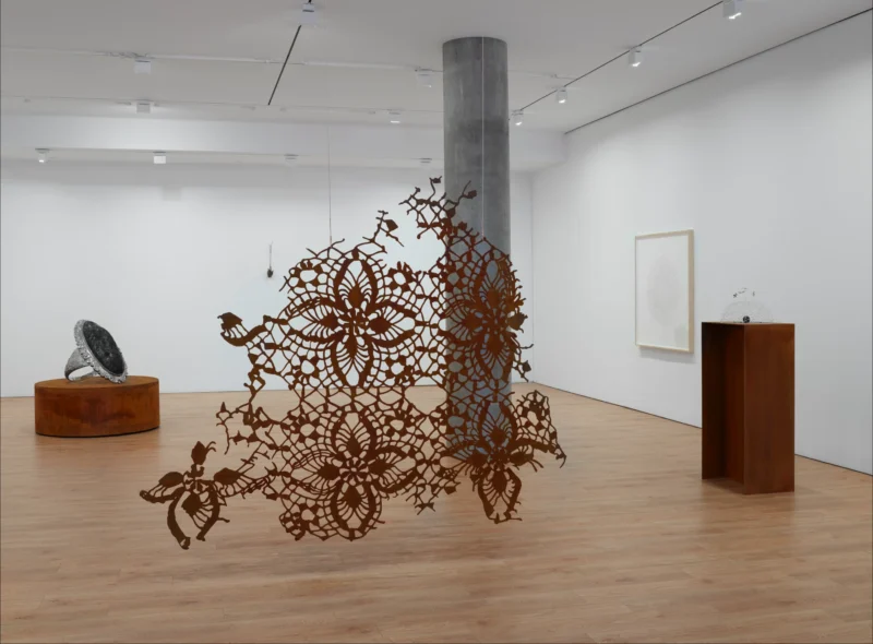 Installation shot from Kelly Akashi: Heirloom, @ Lisson Gallery