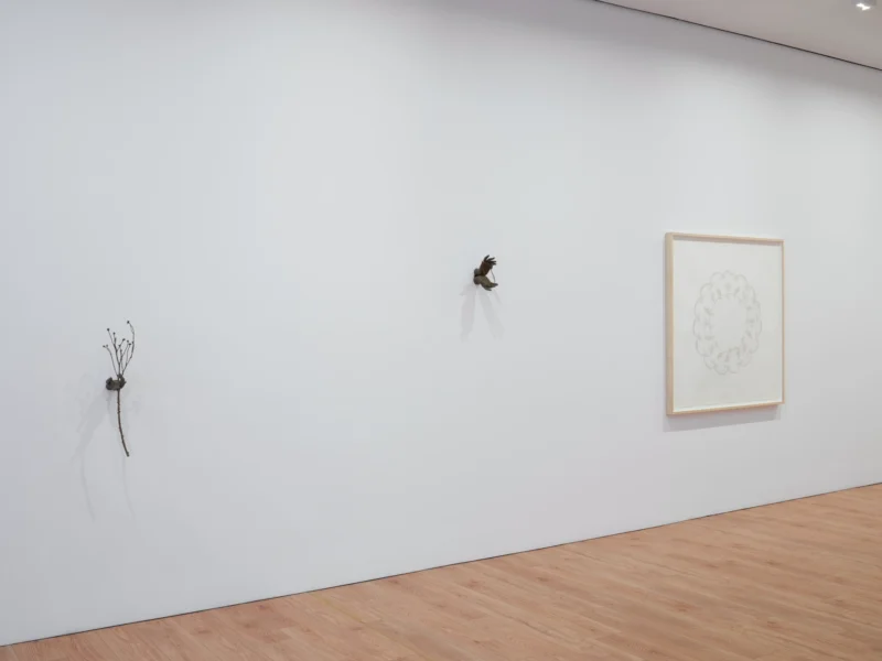 Installation shot from Kelly Akashi: Heirloom, @ Lisson Gallery