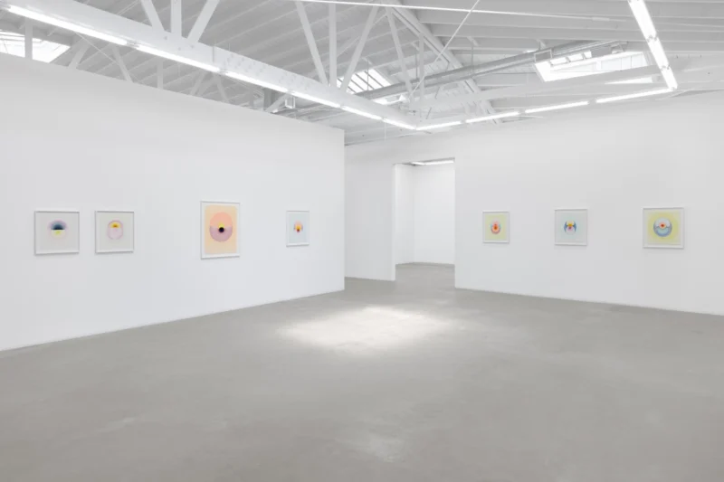 Installation shot from Melissa Huddleston: The Drops, @ Luis De Jesus Los Angeles