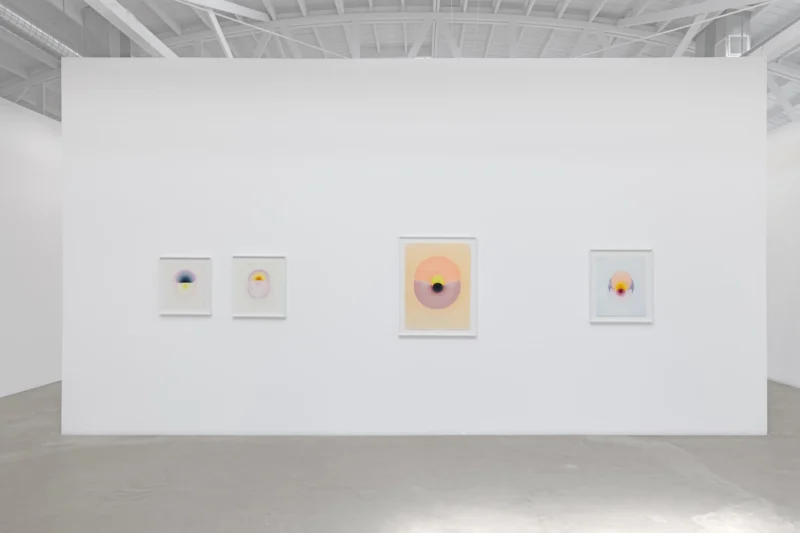 Installation shot from Melissa Huddleston: The Drops, @ Luis De Jesus Los Angeles