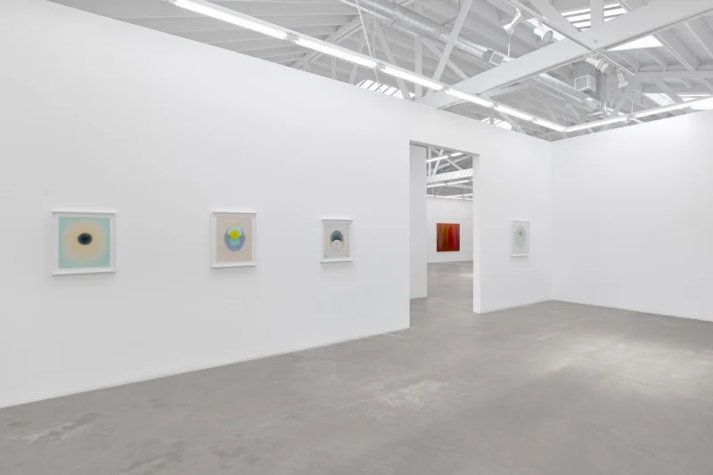 Installation shot from Melissa Huddleston: The Drops, @ Luis De Jesus Los Angeles