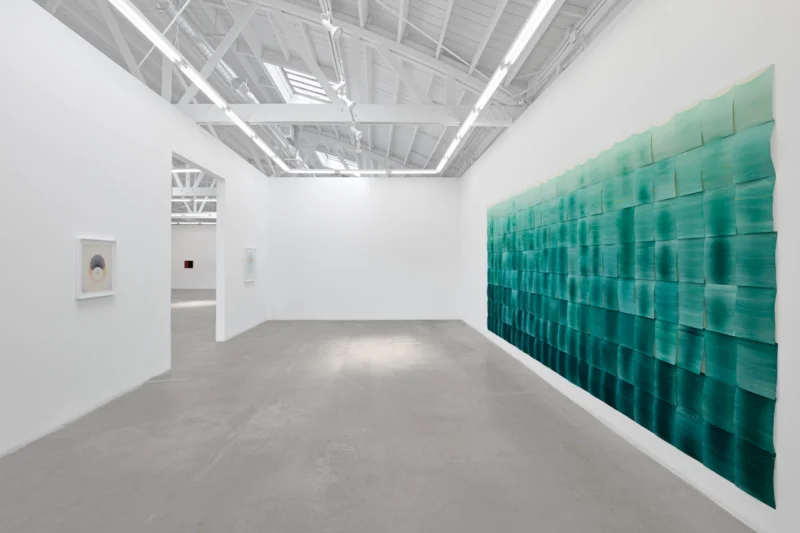 Installation shot from Melissa Huddleston: The Drops, @ Luis De Jesus Los Angeles