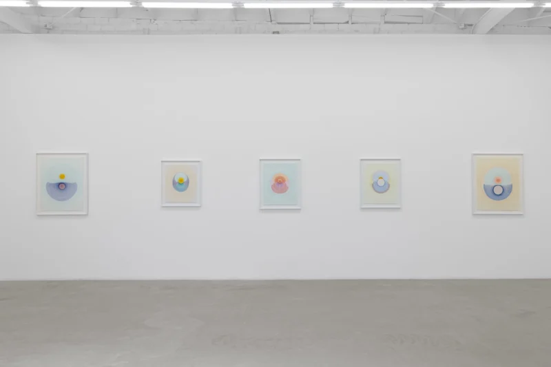 Installation shot from Melissa Huddleston: The Drops, @ Luis De Jesus Los Angeles
